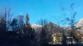 Bad Aussee, Salzkammergut, Obersteiermark, Zugfahrt, Austria 