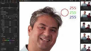 Perfect White Background in camera in a Small Studio