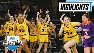 Эвансвилл &ndash; Айова | Основные моменты | Женский баскетбол Big Ten | 10 ноября 2022 г.
