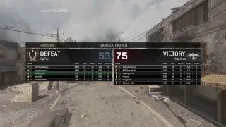 COD MW Remastered (Using noob guns only)