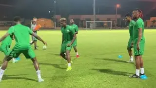 Super Eagles' first training session  ahead of their AFCON qualifying match against Benin Republic