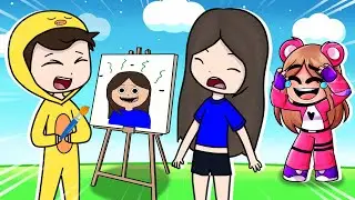 Dibuja Para Ganar en Roblox con Melina y Ela!!