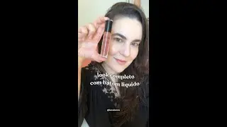 Look completo com Batom L&iacute;quido Vegano | Ban&ocirc;h