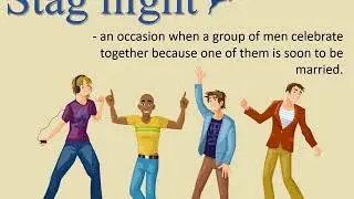 Learn the word! - Stag night