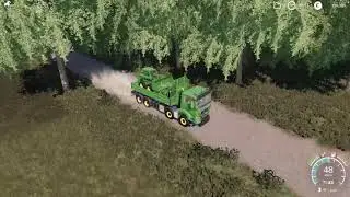 Forest road cleaning - Forestry on Holm&aring;kra | Farming Simulator 19 | Episode 1