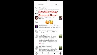 The Time TiannaG Liked My Instagram Comment (Best Birthday Present Ever)