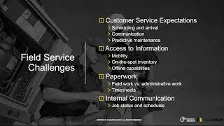 Field Service Challenges