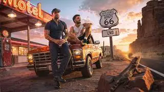 10 days to cross the United States on Route 66! (Ft.GMK)