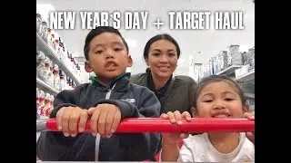 TARGET HAUL + NEW YEARS DAY | JANUARY 2018 JCAMIREESETV VLOG 97