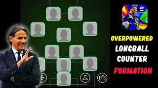 Overpowered 3CB 🤯😮‍💨 Best LONGBALL COUNTER 3CB Squad Building Tactics Explained 🔥😮‍💨| Efootball 25