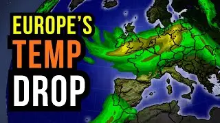 The Temperature Drop coming to Europe...