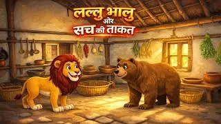 Lallu Bhalu ki Badi Galti 😲 | Sher ki Sehed ki Bottle | Hindi Moral Story