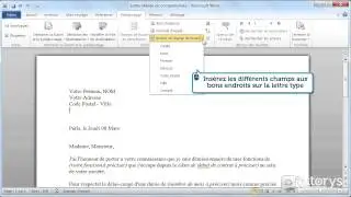 Comment effectuer un publipostage à partir d'Excel avec Word 2010 ?