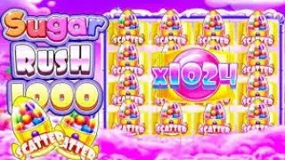 I WON A HUGE $10,000 IN THE SUGAR RUSH 100/THIS IS CRAZY