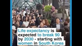Life expectancy is expected to break 90 by 2030   starting with women in South Korea