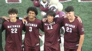 MRHS Boys Soccer. Matawan vs Edison (Senior Night) 10 - 23 - 2025
