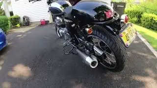 Oil leak from faulty oil pressure switch has been sorted now time to ride 😎