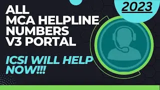 How to contact MCA Helpline | MCA V3 Portal Errors | ICSI will help now |CA Priya Gupta #mca #mcav3