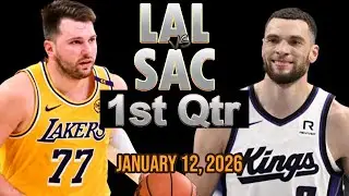 Los Angeles Lakers vs Sacramento Kings 1st Quarter Part 2 Highlight - JAN 12, 2026