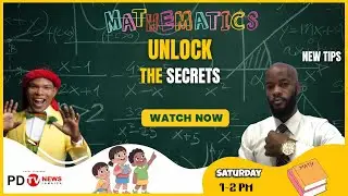 PDTV MATHEMATICS CLASS JANUARY 17,2026