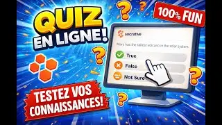 Un quiz en ligne avec Socrative