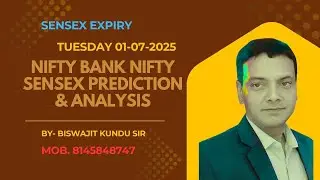 TOMORROW NIFTY BANK NIFTY SENSEX PREDICTION 01-07-2025 TUESDAY EXPIARY OF SENSEX,  OPTION BUYER LRN