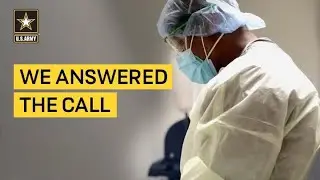 U.S. Army Nurse Explains Working Hand-in-Hand With His Civilian Colleagues