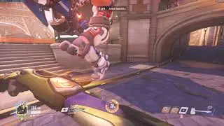 Overwatch: PTR Paris Reinhardt Attack (1-3- 19)