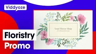 Florists Animation Template From Viddyoze | Create Marketing Videos