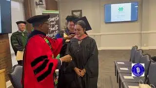 Hooding ceremony of Master in Public at Marshall University December 2025