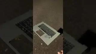 DIY Lenovo Yoga keyboard replacement (unhinged) #tech #pc #technology #shorts #laptop