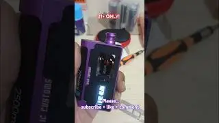 The Last One rba coiling & wicking, mood booster again #vapelive #indovape #shorts