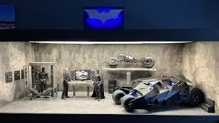 1/6 Scale Custom Dark Knight Bunker Diorama Version #2