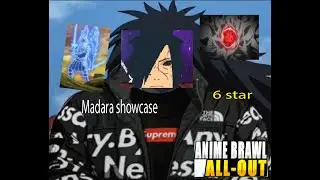 Madara showcase in Anime Brawl: ALLOUT