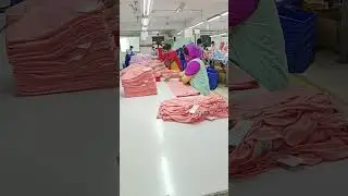 Garments Folding Finishing Section Bangladesh