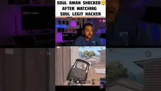 Soul Aman Shocked 😲 IQooSoul Legit hack#legit #soulaman #soul #bgmi Shorts