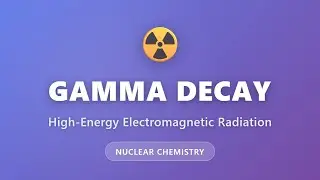 Gamma Decay Explained: High-Energy Photon Emission from Atomic Nuclei | Nuclear Chemistry