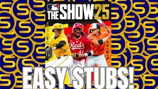 How To Make TONS of STUBS in MLB The Show 25!