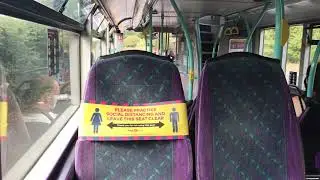 Route 75 First Essex Volvo bus from Colchester Town to Smyths Green