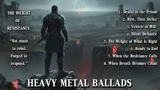 THE WEIGHT OF RESISTANCE , , #HeavyMetal ballads , #EmberSkiesMetal