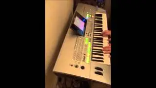Yamaha TYROS - Brass Bank Demo - Hybripad