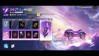 OCTOBER BOOYAH PASS 2025| SILVER LINING| FREE FIRE BOOYAH PASS 2025