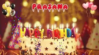 PRASANA Happy Birthday Song &ndash; Happy Birthday to You