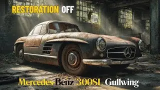 Amazing Fully Restoration of Mercedes-Benz 300SL Gullwing.