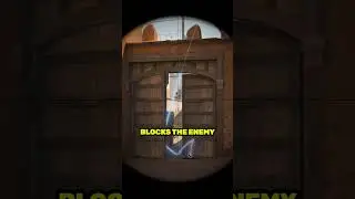 Главная средняя дверь Smoke On Dust 2 CS2 #shorts