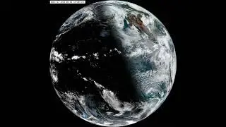 GOES-17. A Day on Earth. timelapse 2022 June 01 UTC