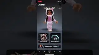 My Roblox avatar in a cow ￼ costume