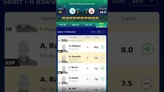 ESP vs CR dream 11 team // ESP vs CR dream team #cricket