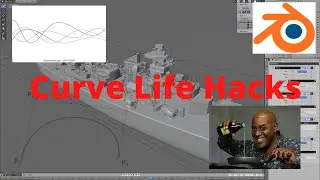 Blender Life Hacks - CURVE DRAWING - Blender 2.9