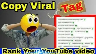 Find Any YouTube Video Tags || See Any YouTube Video Tags 🔥